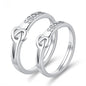 Moissanite Engagement Couple Couple Rings