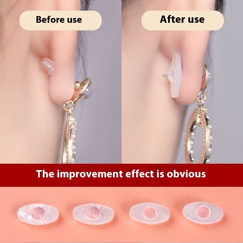 Transparent Simple Acrylic Earplugs Support Anti-drop