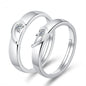 Moissanite Engagement Couple Couple Rings