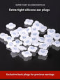 Transparent Simple Acrylic Earplugs Support Anti-drop
