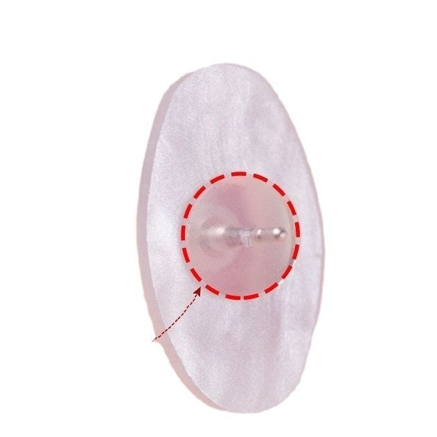 Transparent Simple Acrylic Earplugs Support Anti-drop