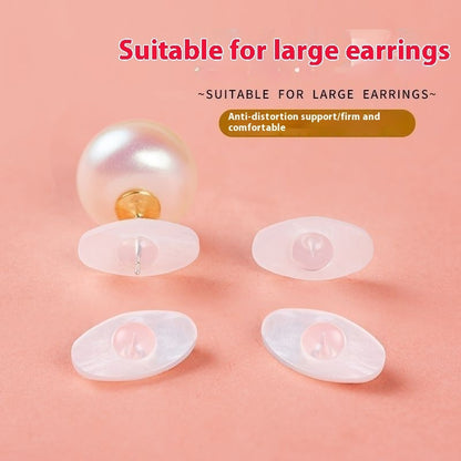 Transparent Simple Acrylic Earplugs Support Anti-drop
