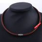 European And American Stylish Pendant Lanyard Woven Leather String