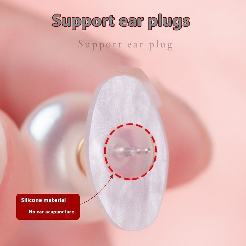 Transparent Simple Acrylic Earplugs Support Anti-drop