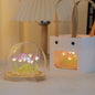 Handmade Tulip Night Light Heat Shrinkable Film DIY Material Bedside Ornament Home Decor Exquisite Gift For Mother Gitlfriend